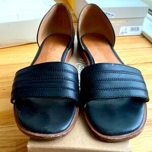 Black Madewell cloud lite flats